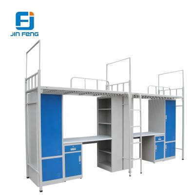 China Can be customized double deck bed steel double deck bed beautiful double deck bed for sale