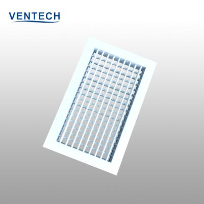 China Modern Aluminum Supplying Sidewall Air Vent Grille Deflection Air Grille For Air Ventilation for sale