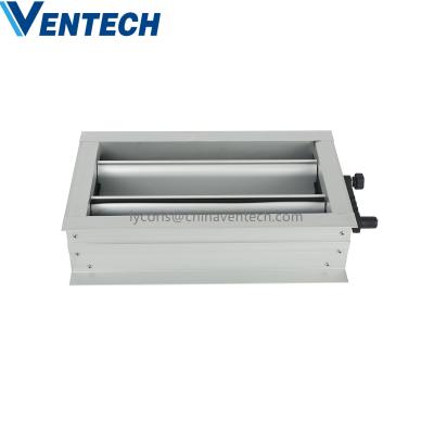 China Hot Selling Diffuser Damper Customized Size Manual VCD Volume Control Damper Air Vent Column Air Damper for sale