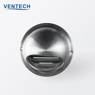 China Fixed Blades Ball Shape Air Canopy SS304 Weather Canopy For Ventilation for sale