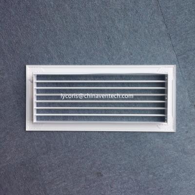 China Ventech China Single Blades Travel Air Grille Grill Sidewall Manufacturer Adjustable Return Grille for sale