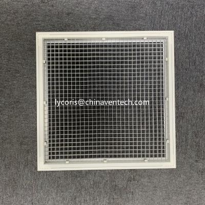 China Fixed Core Aluminum Egg Crate Core Supply Air Grate Eggcrate Grill for sale