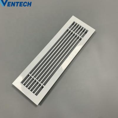 China Fixed Decorative Aluminum Linear Blades HVAC Ceiling Air Conditioner Vent Grille Bar Grilles Air Diffuser for sale