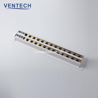 China China Manufacturer Adjustable Blades Air Conditioning Aluminum Linear Slot Diffuser Air Diffuser for sale