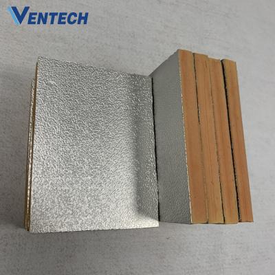 China Contemporary pre-insulated pir hvac air duct panel for hvac air duct for sale