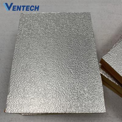 China Contemporary Fireproof Phenolic Aluminum Foil Foam Panel PU Pre Insulated Panel Duct For HVAC Air Duct for sale