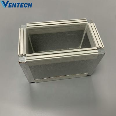 China Contemporary High Temperature Resistance Silicone Tape Phenolic Pre-Insulated Air Duct Board for sale