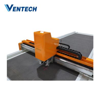 China Factory Ventech Pre-insulated Soft Material Phenolic Duct Board Cutting Machine For Duct for sale