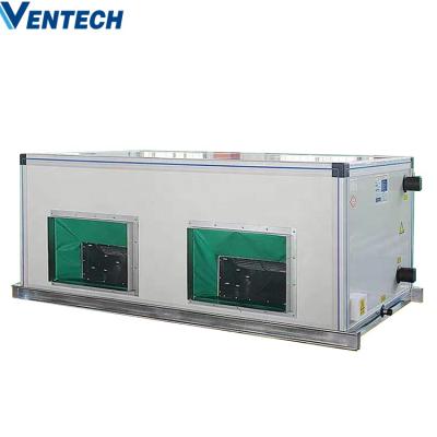 China Factory Ventech Custom Vertical Modular HVAC System AHU Air Cooler Handling Unit Air Conditioners for sale