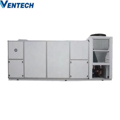 China Cool Hotels Ventech AC Air Heat Recovery Roof Top Package Unit For Air Conditioner for sale