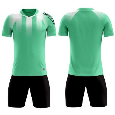 China Shirts & Tops Cheap New Factory Custom Design Sublimation Printing OEM Logos Soccer Jersey Wear For Soccer Club Uniform Kits for sale