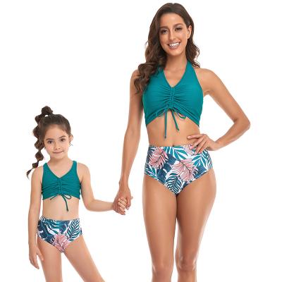 China QUICK DRY Babies Kids 2 Pieces Kids Bikini Beach Swimwear Children Bikini Girls Swimwear for sale