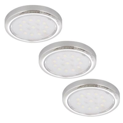 China Ressessed in Led Motion Sensor Furnture Surface Mounted Under Cabinet Light 24pcs Epistar 3020 SMD LED Eaa Lighting Touch On/Off Switch 200lm for sale