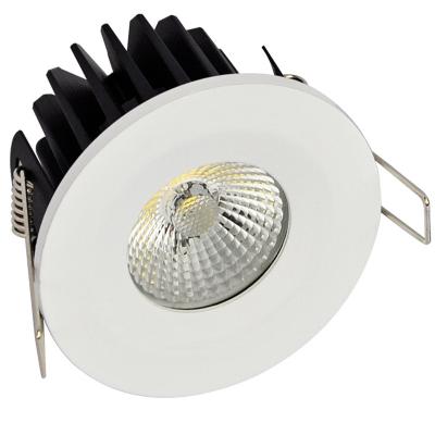 China Downlights UK Standard 8w Fire Rated Dimmable Led Downlight IP65 30,60,90 Mins Fire Rated for sale