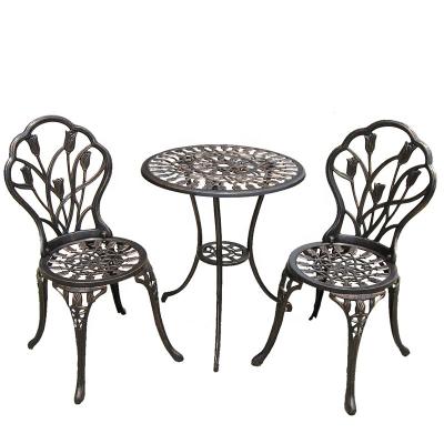 China 2022 modern best selling garden patio table and chairs indoor and outdoor set for sale