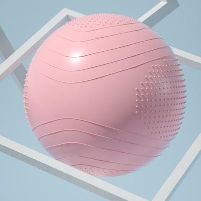 China 2022 New PVC Anti-shatter Anti-shatter Non-slip Stability Gymnastic Exercise Yoga Balance Ball for sale