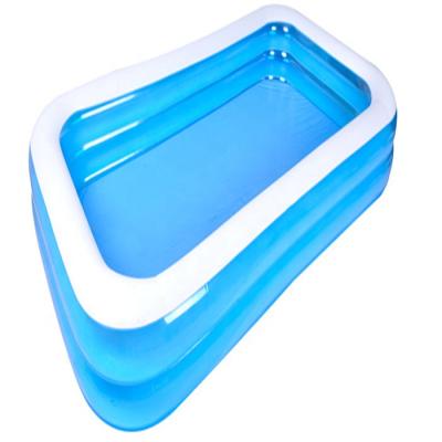 China Large family comfortable home outdoor sink thickened outdoor plastic and inflatable swimming pool for sale