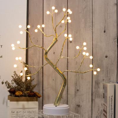 China Decorative Christmas tree LED Christmas tree light, DIY artificial lamp with 108 heads, battery and USB worked. for sale