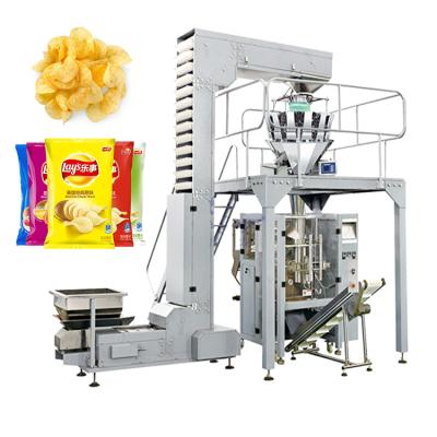 China Automatic Beverage Almond Packing Machine Packing Machine Potato Chipsalmond Vertical Packaging Machine for sale