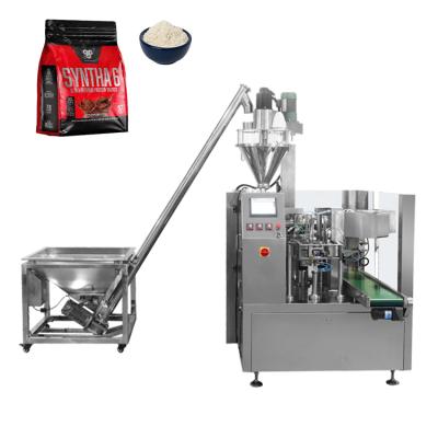 China Wholesale Rotary Fully Automatic Food Supplier Premade Pouch Vegetables Packing Plastic Bag Machine for sale