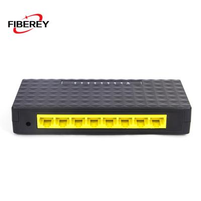 China FTTH FTTB FTTX Network Hot Sale 1000M Reverse POE Switch 8 Left Reverse POE ONU Switch For FTTH for sale