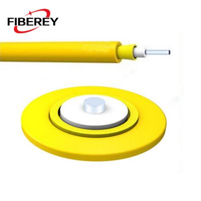 China Simplex Indoor Patch Cord Low Price 1 Fiber G657A GJFJV Fiber Optic Cable for sale