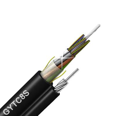 China Outdoor Aerial 24 Core GYTC8S Figure 8 Fiber Optic Cable With Good Price GYTC8S for sale