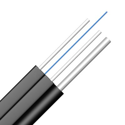 China High Quality 1 2 4 6 Core Indoor Outdoor Multicore Network Fiber Optic Drop Cable G657A/G652D FTTH FTTH FTTX Fiber Optic Cable for sale