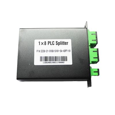 China Low Price Box 1x8 Fiber Optic LGX Box Offer LGX Splitter With SC LC FC Connector for sale