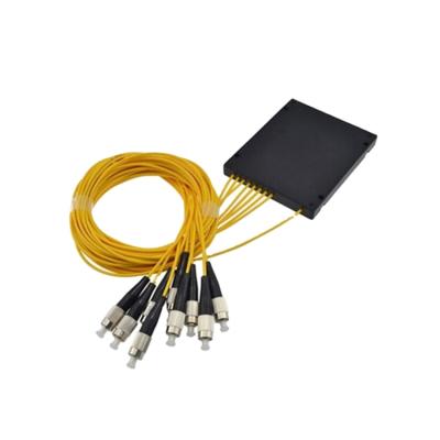 China Hot Selling Type 1x8 Fiber Optic PLC ABS Module SC FC LC UPC ABS Splitter for sale