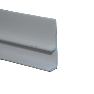 China Supermarkt Show Good Valul For Silver Slap Retail Shelf Label Holder Strip Shelf For Supermarket Shelf for sale