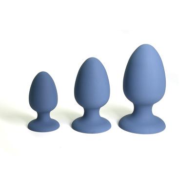 China Wholesale High Quality Safety Silicone Anal Plug Male Sex Toys Butt Plug for Men or Gay Handheld Wand Massagers for sale