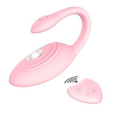 China Clitoris Electric Shock Vibrator Remote Control Woman Wearable Vibrator 10 Frequency Vibrating and 3 Frequency Electric Shock for sale