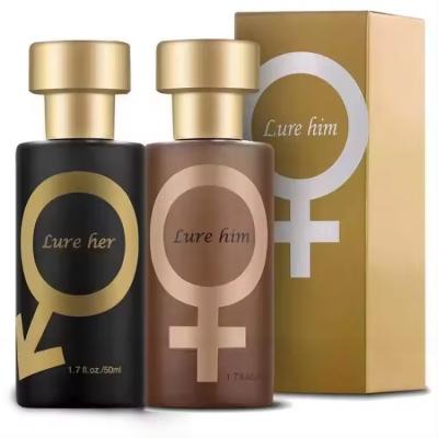 China Trend 2024 50ml Pheromone Perfume Aphrodisiac Lure her Lure him Orgasm Body Spray perfume with great scent for sale