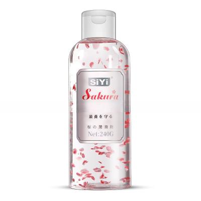 China Cherry blossom scented hydrating anal intercourse couples gay sex lubricant for sale