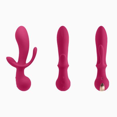 China Silicone Rabbit 10 Modes Massager G Spot Vibrator for Female for sale