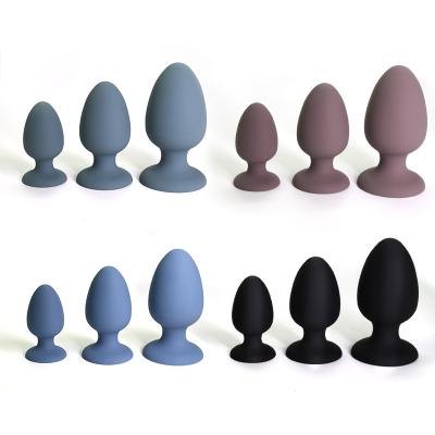 China Wholesale High Quality Safety Silicone Anal Plug Male Sex Toys Butt Plug for Men or Gay Handheld Wand Massagers for sale