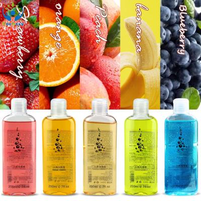 China 200ml Fruit-flavored gel lube Water based personal lubricant for female vaginas and sex toys for sale