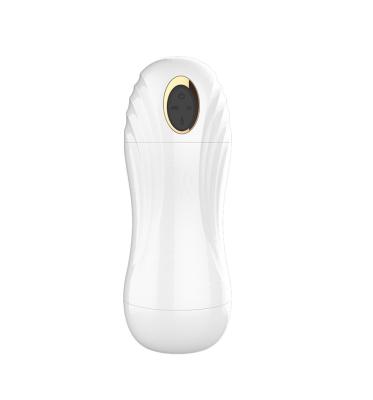 China Electric full-automatic aircraft cup sucking exerciser intelligent telescopic pronunciation adult sex tool for sale