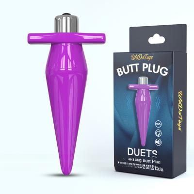 China Anal plug Massager Stimulation Safe Anal Vibe Butt Plug Vibrator For Man Woman for sale