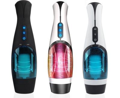 China Color can be customized Blue red 275*75*75mm TPE ABS automatic male masturbator for sale