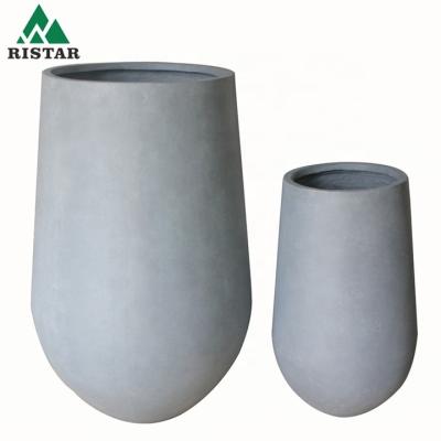 China GRC modern concrete planter, flower pots for sale