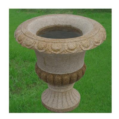 China Garden and natural stone planter decoration granite lanscaping cheap price for sale