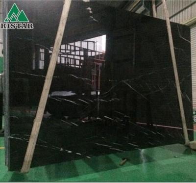 China Decoration indoor outdoor ect. Nero Oriental Black Marble Tiles and Slabs for sale