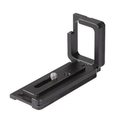 China BIZEN QR Hand Camera Arca Handy Vertical L-Shape Hand Grip Swiss Slider Quick Release Plate L Bracket for a72 A7II A7 for sale