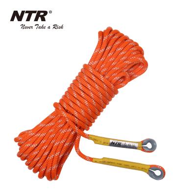 China Outdoor Climbing Rope Fire Rescue Escape Safety Outdoor Rappelling Rope for sale