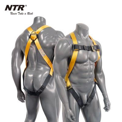 China Aerial Work Sample Full-body Safety Belt For Falling Protection Falling Arrest Cheap Safety Harness for sale