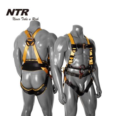 China Full Body Fall Protection Arrest Roof Construction Safety Harness for sale