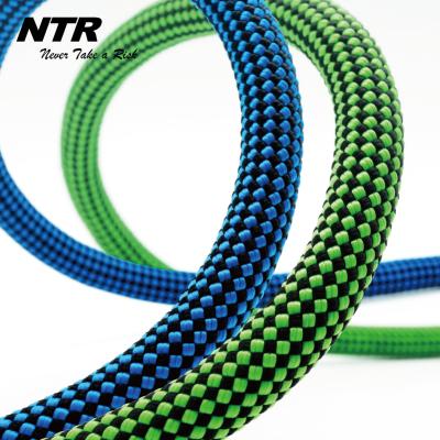 China Nylon66 NTR new style nylon66 rope climbing static rope 9~12mm for sale