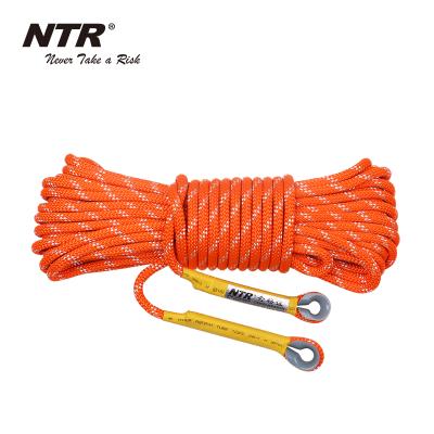 China High Strength Customized Rescue Escape Rope Polyester Climbing Rope 8mm for sale